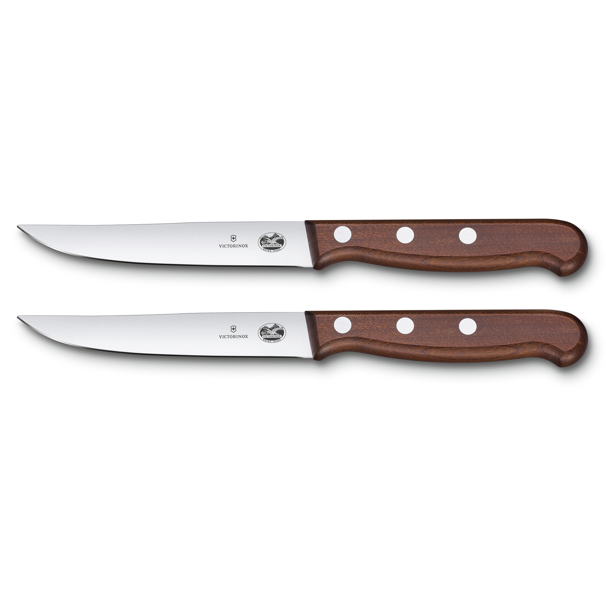 Victorinox Wood Steakmesser- Set, 2-teilig
