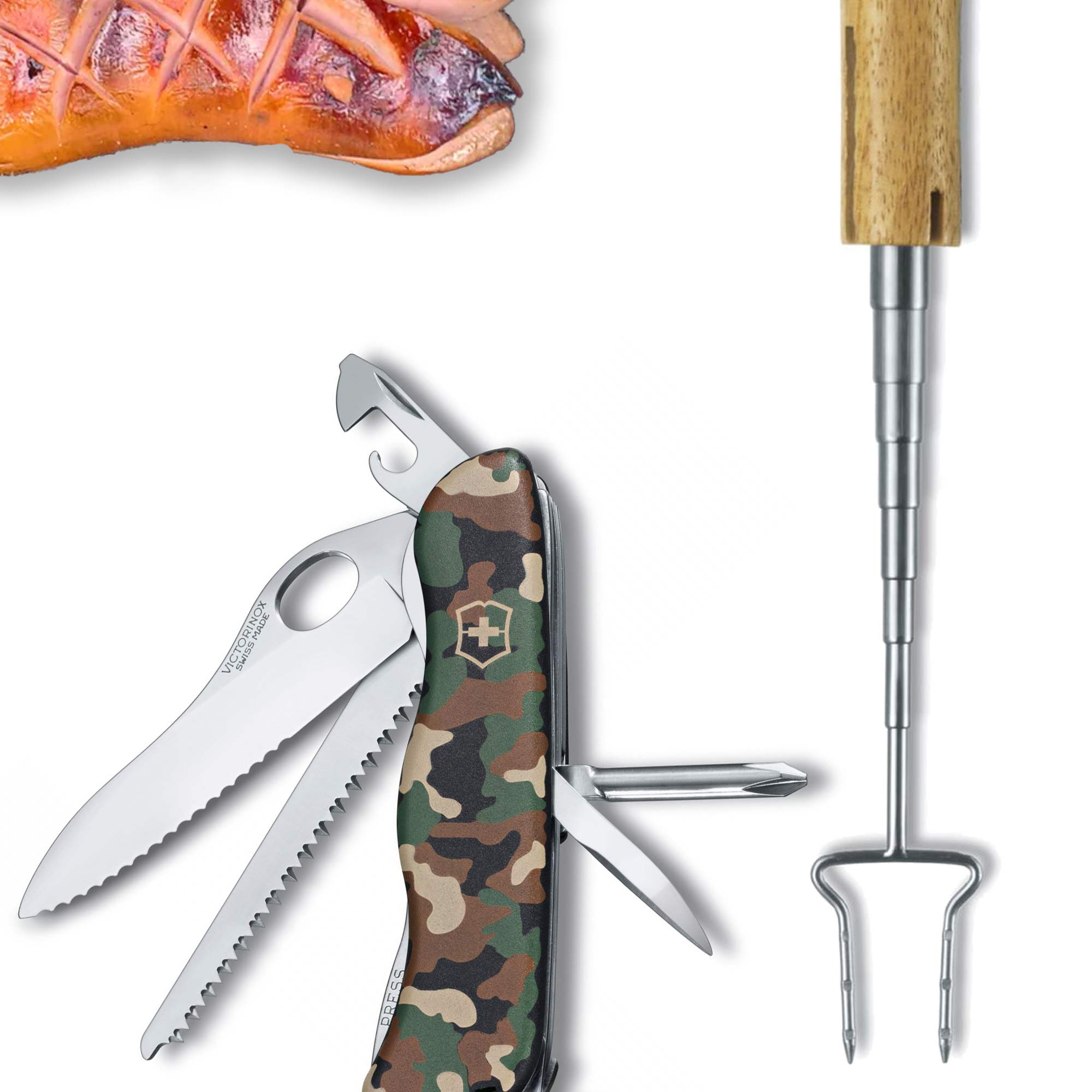 Wander-Set Victorinox Trailfinder mit Grillgabel