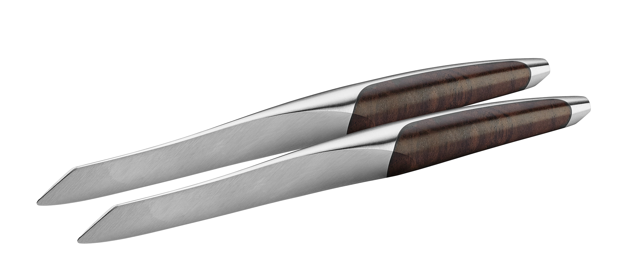 sknife Steakmesser 2er Set Walnuss