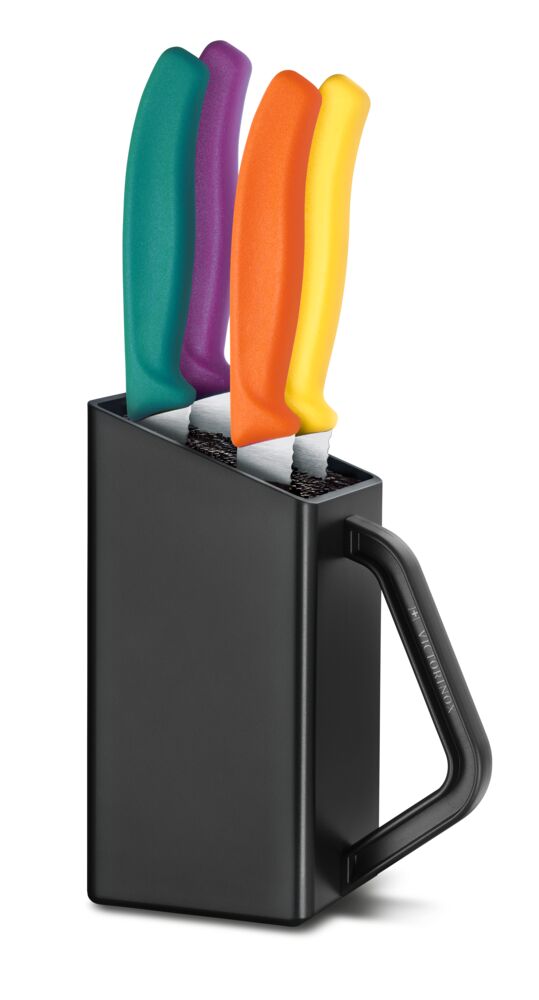 Victorinox Swiss Classic Steak- und Pizzamesser-Block, 4-teilig