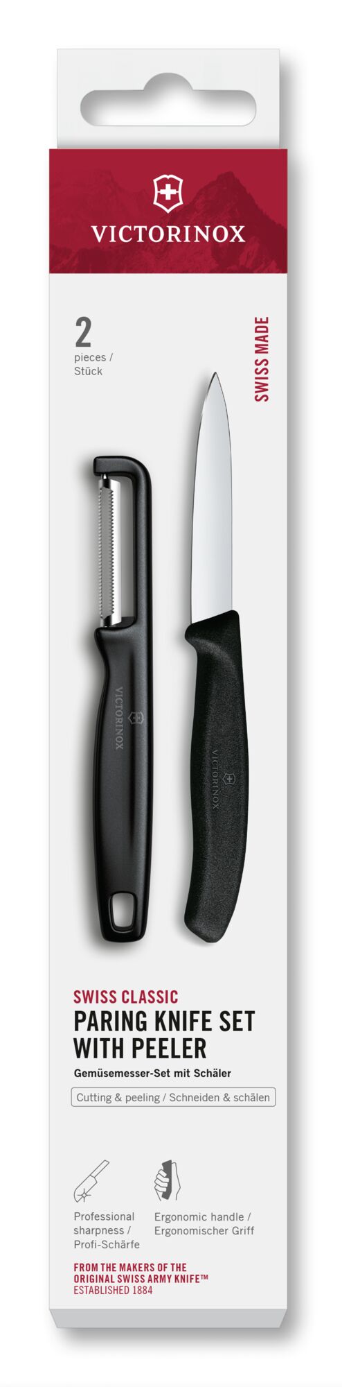 Victorinox Swiss Classic Gemüsemesser mit Iota-Sparschäler