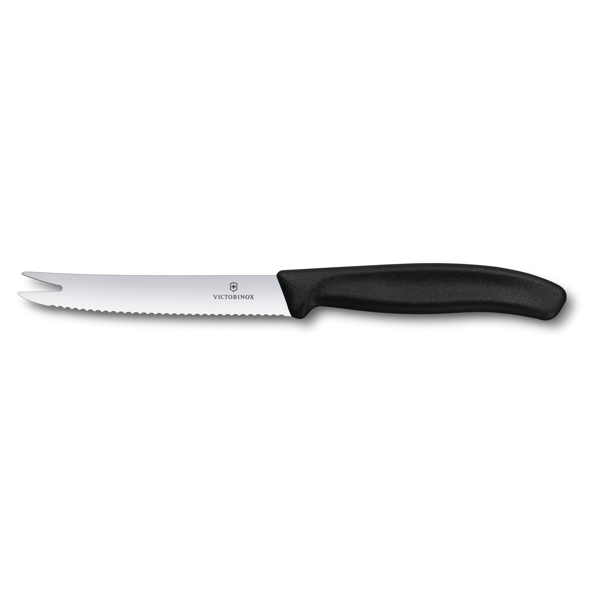 Victorinox Swiss Classic Käse- und Wurstmesser, schwarz
