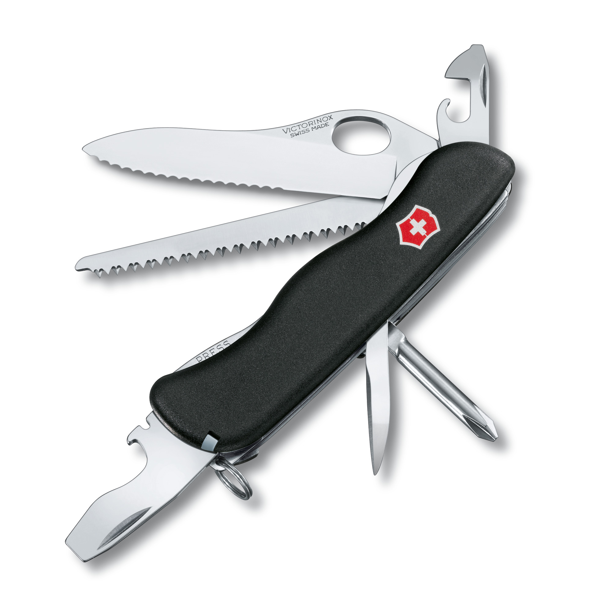 Victorinox Trailfinder mit Einhand-Feststellklinge und 2/3 Wellenschliff